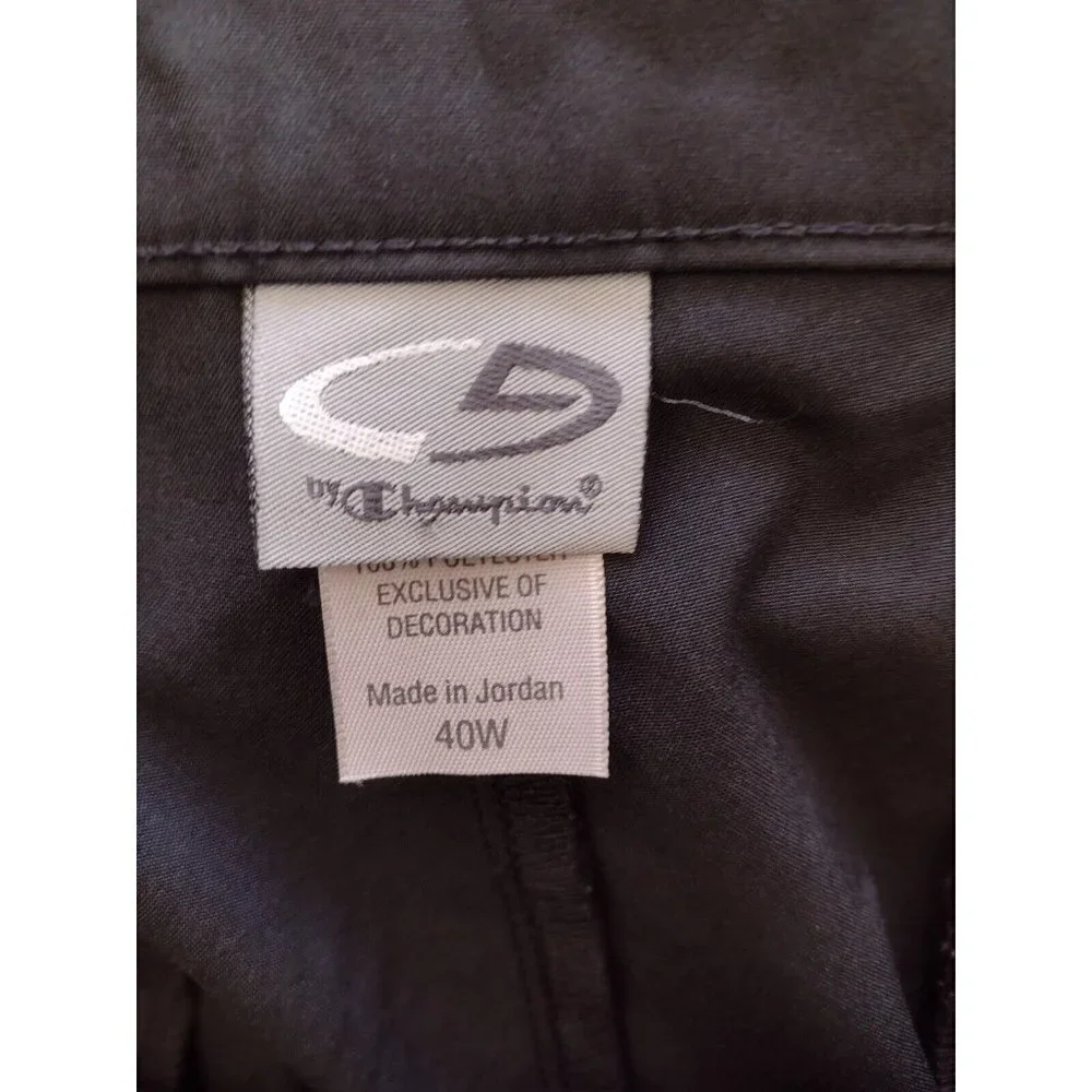 Champion Golf Shorts Mens Size 40 W‎ Black Lightweight Athletic Chino